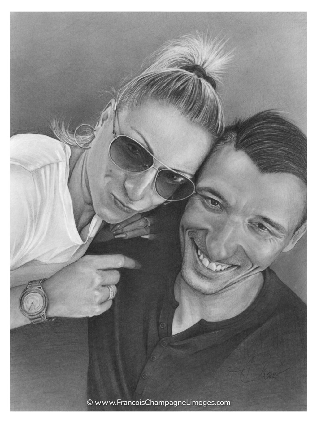 Commande de portrait privée / Private portrait&nbsp;commission