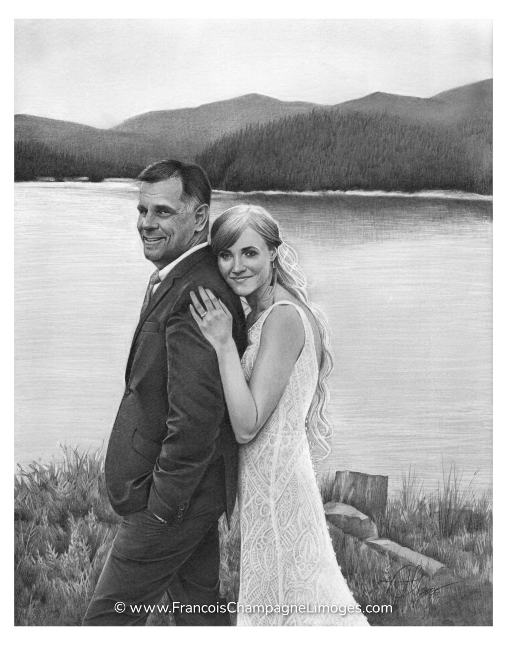 Commande de portrait privée / Private portrait&nbsp;commission