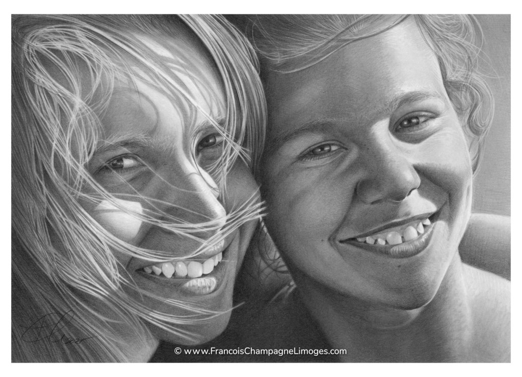 Commande de portrait privée / Private portrait&nbsp;commission