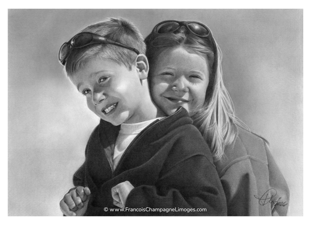 Commande de portrait privée / Private portrait&nbsp;commission